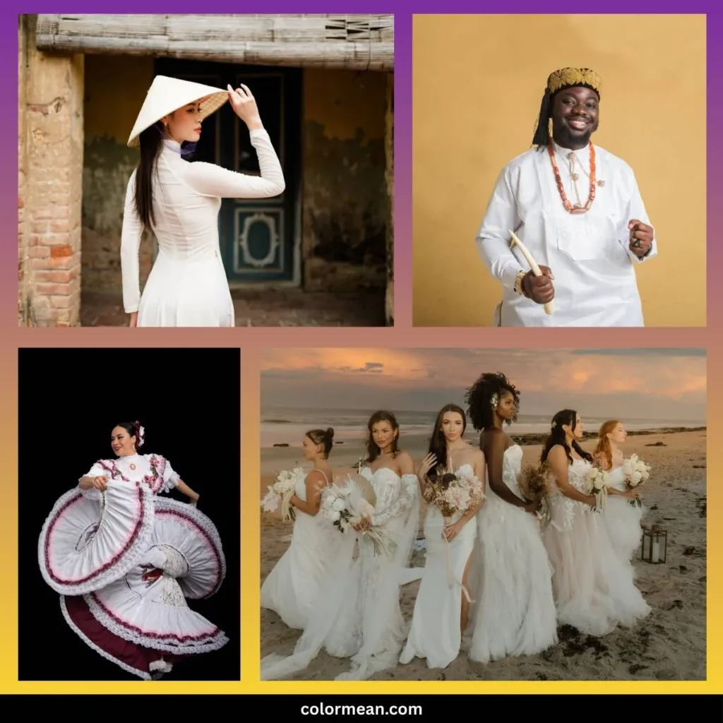 white in cultural and religious programs